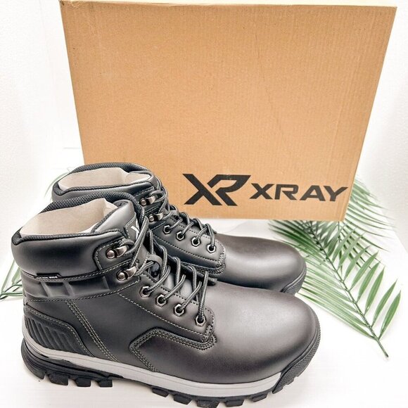 Xray Andy Men\'s Black Ankle Boots Size 10 Lace Up Round Toe Casual NWB main image 6